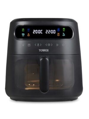 Tower, T17123, Vortx Vizion 7.5L Air Fryer with Colour Digital Display