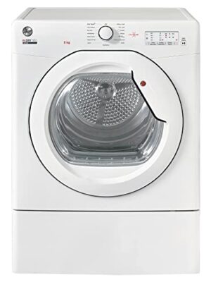 Hoover HLEV8LG 8kg Vented Tumble Dryer, White, LED Display