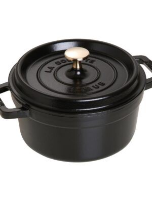 Staub Round Cocotte / Black